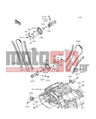 KAWASAKI - VULCAN® 1700 VAQUERO® ABS SE 2014 - Κινητήρας/Κιβώτιο Ταχυτήτων - Camshaft(s)/Tensioner