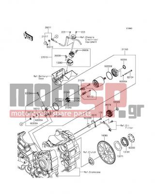 KAWASAKI - VULCAN® 1700 VOYAGER® ABS 2013 -  - Starter Motor