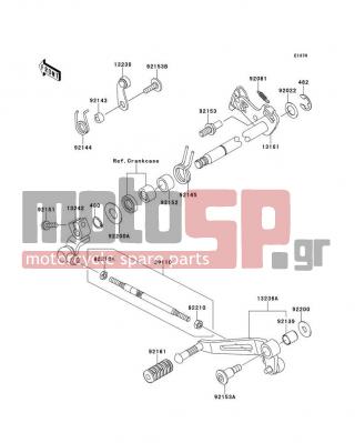 KAWASAKI - NINJA® 1000 ABS 2012 - Κινητήρας/Κιβώτιο Ταχυτήτων - Gear Change Mechanism