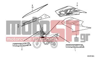 HONDA - XR125L (ED) 2005 - Body Parts - MARK