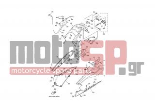 YAMAHA - XP500 T-MAX ABS (GRC) 2008 - Body Parts - SIDE COVER 2