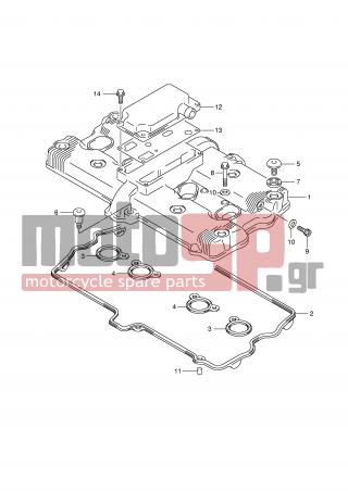 SUZUKI - GSF1200 (E2) 2006 - Engine/Transmission - CYLINDER HEAD COVER - 11179-27A02-000 - GASKET, HEAD COVER NO.3