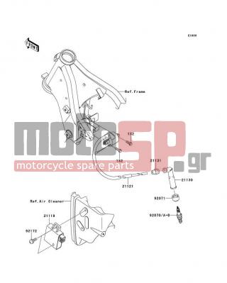 KAWASAKI - KLX®250S 2014 -  - Ignition System - 21121-0033 - COIL-IGNITION