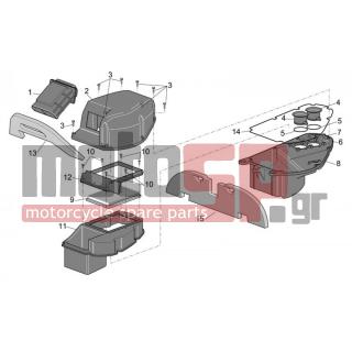Aprilia - CAPO NORD ETV 1000 2005 - Κινητήρας/Κιβώτιο Ταχυτήτων - filter box I - AP8152246 - ΒΙΔΑ