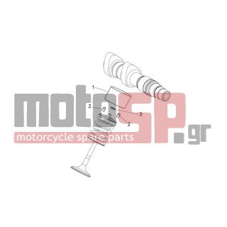Aprilia - DORSODURO 750 ABS 2012 - Φρένα - Pads, valves