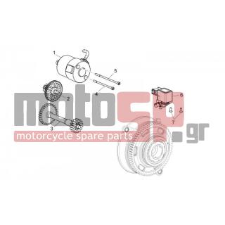 Aprilia - MANA 850 GT 2010 - Engine/Transmission - gear selector