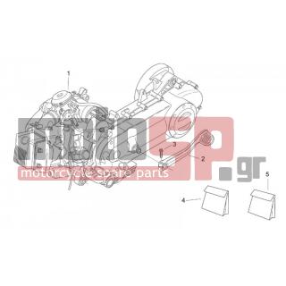 Aprilia - MOJITO 125 2001 - Κινητήρας/Κιβώτιο Ταχυτήτων - Engine - Gaskets