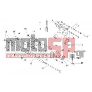 Aprilia - MOJITO 125 2001 - Κινητήρας/Κιβώτιο Ταχυτήτων - Stand - connecting rod