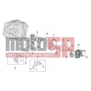 Aprilia - MOJITO 125-150 2005 - Engine/Transmission - Distribution
