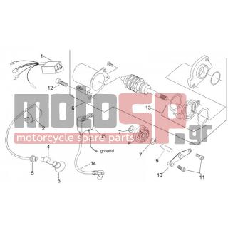 Aprilia - RALLY 50 AIR 2003 - Electrical - ignition system