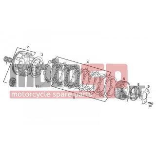 Aprilia - RS 125 2010 - Engine/Transmission - Clutch