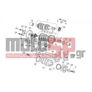 Aprilia - RS 50 2006 - Engine/Transmission - Gearbox - 847546 - ΡΟΔΕΛΑ