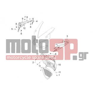 Aprilia - RS4 125 4T 2011 - Body Parts - Conduit