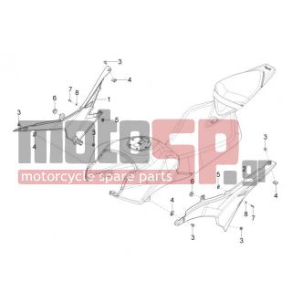 Aprilia - RS4 125 4T 2012 - Πλαίσιο - main body
