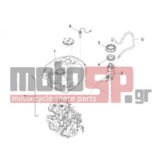 Aprilia - RS4 125 4T 2015 - Body Parts - petrol tank - 897759 - Ρεζερβουάρ βενζίνης