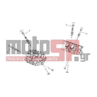 Aprilia - RSV 1000 4V R 2009 - Brakes - Pads, valves
