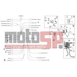 Aprilia - RSV4 1000 APRC FACTORY ABS 2013 - Electrical - Electrical installation I