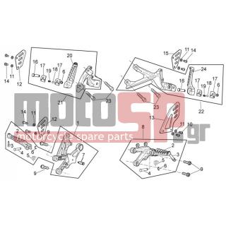 Aprilia - RSV4 1000 APRC FACTORY STD SE 2012 - Frame - sill