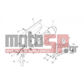 Aprilia - SCARABEO 125-200 LIGHT CARB. 2007 - Electrical - exhaust system - JCD11200500RN00 - Ροδέλα