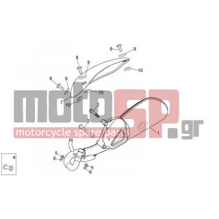 Aprilia - SCARABEO 50 4T 4V 2014 - Εξατμίσεις - Exhaust