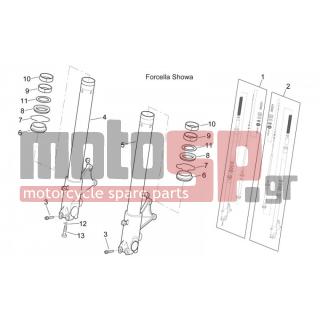 Aprilia - SL 1000 FALCO 2000 - Suspension - Fork Front II