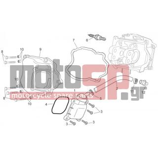 Aprilia - SPORT CITY 125-200-250 E3 2008 - Κινητήρας/Κιβώτιο Ταχυτήτων - oil breather valve