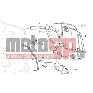 Aprilia - SPORT CITY CUBE 250-300 IE E3 2012 - Body Parts - Body Central I