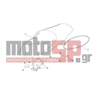 Aprilia - SPORT CITY CUBE 250-300 IE E3 2012 - Body Parts - saddle