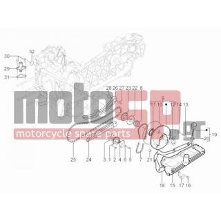 Aprilia - SR MOTARD 125 4T E3 2013 - Engine/Transmission - OIL PUMP - 485868 - ΑΠΟΣΤΑΤΗΣ