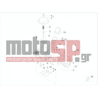 Aprilia - SR MOTARD 125 4T E3 2012 - Engine/Transmission - CARBURETOR accessories
