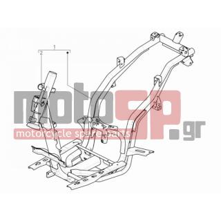 Aprilia - SR MOTARD 125 4T E3 2013 - Frame - Frame / chassis - 672750 - ΣΑΣΣΙ ΤΥΡΗΟΟΝ 50-125 ΜΥ10