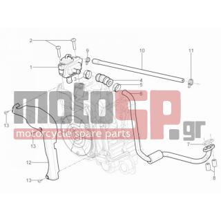 Aprilia - SR MOTARD 125 4T E3 2012 - Κινητήρας/Κιβώτιο Ταχυτήτων - Secondary air filter casing