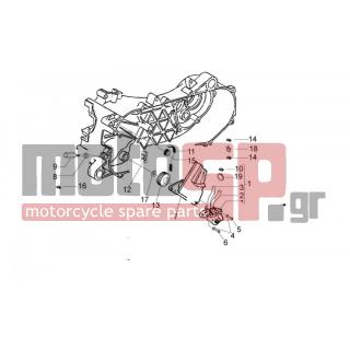 Aprilia - SR MOTARD 50 2T E3 2012 - Κινητήρας/Κιβώτιο Ταχυτήτων - OIL PUMP