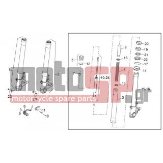Aprilia - TUONO V4 R APRC ABS 1000 2014 - Αναρτήσεις - Fork