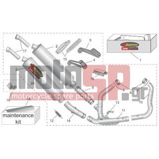 Aprilia - TUONO RSV 1000 2005 - Body Parts - Acc. - Transformation II - AP8796516 - 1