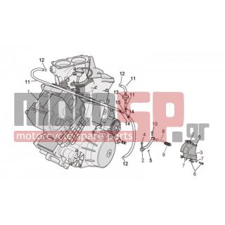 Aprilia - TUONO RSV 1000 2009 - Engine/Transmission - Motor