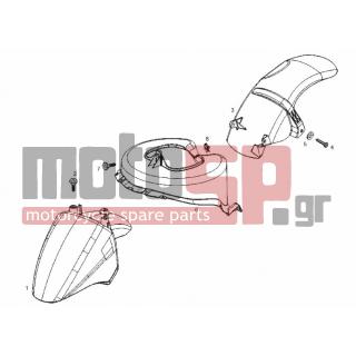 Derbi - BOULEVARD 125CC 4T E3 2012 - Body Parts - Apron radiator - Feather