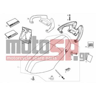 Derbi - BOULEVARD 125CC 4T E3 2010 - Body Parts - SADDLE toggle