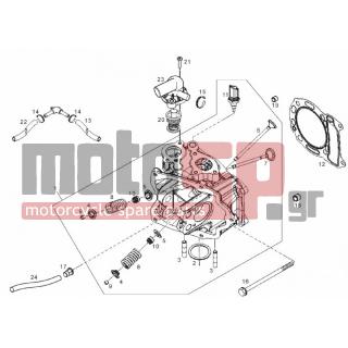 Derbi - GP1 125CC  LOW SEAT E3 2007 - Engine/Transmission - valves