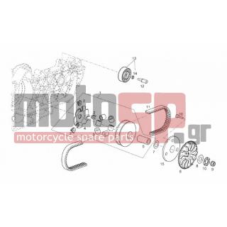 Derbi - RAMBLA 125cc-250cc E3 2008 - Κινητήρας/Κιβώτιο Ταχυτήτων - VARIATOR