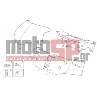 Derbi - RAMBLA 300 E3 2011 - Body Parts - Bodywork FRONT - Visor
