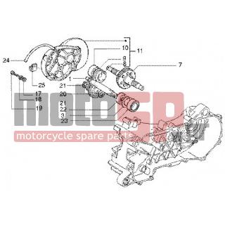 Gilera - DNA GP EXPERIENCE < 2005 - Engine/Transmission - AXIS WHEEL BACK