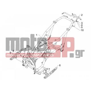 Gilera - GP 800 2007 - Frame - Frame / chassis - 434541 - ΒΙΔΑ M6X16 SCOOTER CL10,9