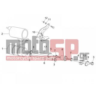 Gilera - RUNNER 125 VX 4T E3 SERIE SPECIALE 2007 - Engine/Transmission - supply system