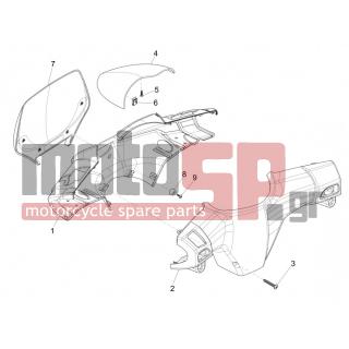 Gilera - STALKER SPECIAL EDITION 2008 - Body Parts - COVER steering