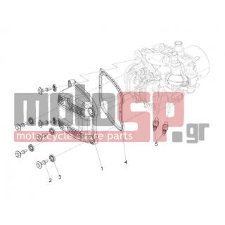 PIAGGIO - BEVERLY 500 CRUISER E3 2011 - Engine/Transmission - COVER head