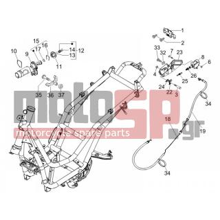 PIAGGIO - BEVERLY 500 CRUISER E3 2012 - Electrical - Locks