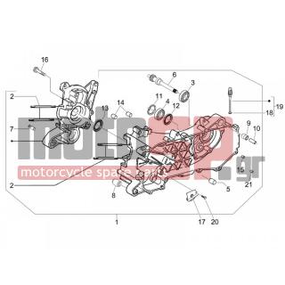 PIAGGIO - FLY 100 4T 2006 - Engine/Transmission - OIL PAN