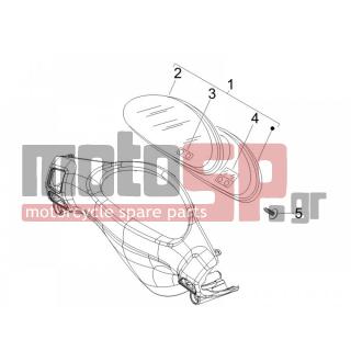 PIAGGIO - FLY 100 4T 2009 - Electrical - Complex instruments - Cruscotto - 270793 - ΒΙΔΑ D3,8x16