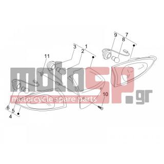PIAGGIO - FLY 50 2T 2010 - Electrical - Lights back - Flash